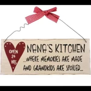 Nana's Kitchen Hanging Sign