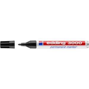 Edding 3000 Permanent Marker - Black