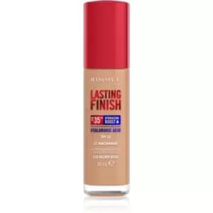 Rimmel Lasting Finish 35H Hydration Boost hydrating foundation SPF 20 shade 210 Golden Beige 30ml
