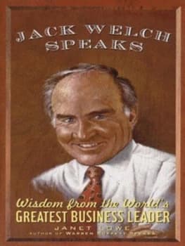 Jack Welch Speaks by Janet Lowe Hardback