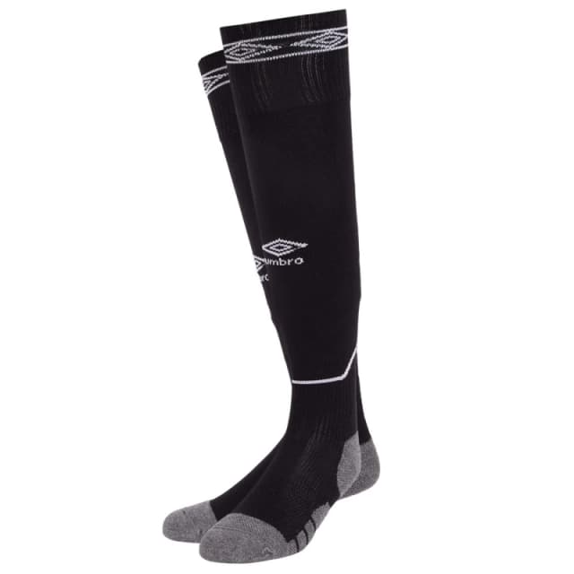 Umbro Umbro Men Diamond Football Socks in Black Size: large Black L Male 5063425879748