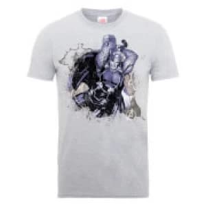 Marvel Avengers Assemble Thor Splash T-Shirt - Grey - M
