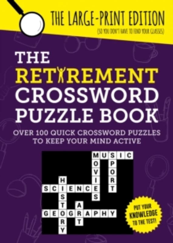 Boxer Gifts The Retirement Crossword Puzzle Book Multi unisex