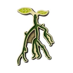 Bowtruckle Pin Badge