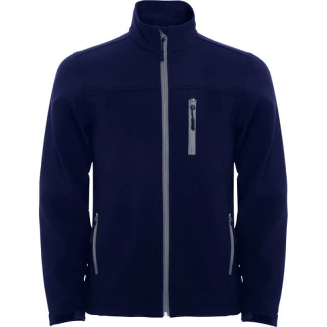 ROLY ROLY Men Antartida Soft Shell Jacket in Navy Size: Small Navy S Male 5063470457373