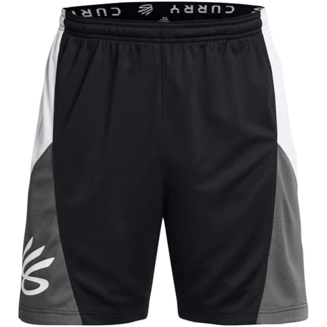 Under Armour Mens Curry Splash Basketball Shorts Black/Grey male XL