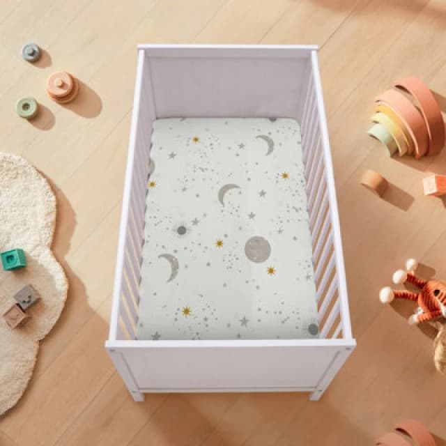 Silentnight Safe Nights Cot Fitted Sheets (Pack Of 2)