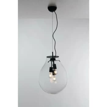Fan Europe Lighting - Fan Europe Luce_Ambiente_Design - Globe Ceiling Pendant Black, E27