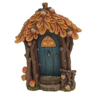 Autumn Cottage Fairy Ornament