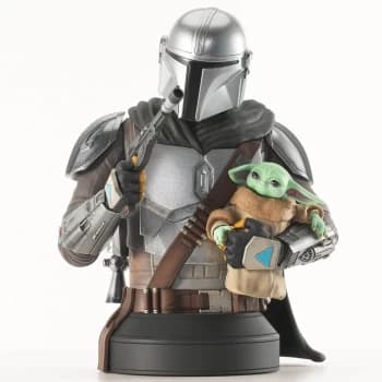 Gentle Giant The Mandalorian 1/6 Scale Bust - The Mandalorian & Grogu