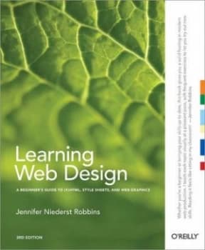 Learning Web Design by Jennifer Niederst Robbins Paperback
