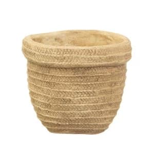 Sass & Belle Sierra Cement Basket Planter