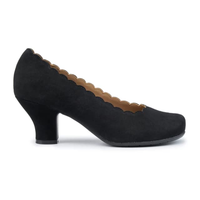 Hotter 'Jive' Court Shoes Black