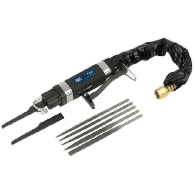 Loops Mini Reciprocating Air Saw & Needle File - 1/4" BSP Bodyshop Panel Cutting Tool Multi