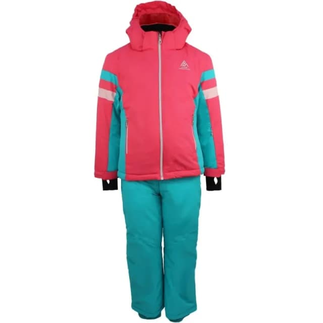 Peak Mountain Girl's ski suit Peak Mountain Fancel Orange Female 4 ans FANCEL/4-14/UN/C/CORAIL-TURQUOISE