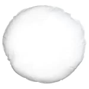 Polyester 50cm Circle Round Cushion Pad/Inner White