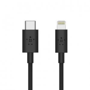 Belkin F8J239BT04-BLK USB cable 1.2 m USB C Black