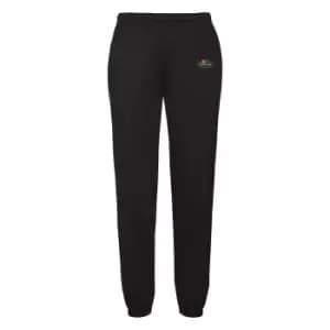Fruit of the Loom Mens Vintage Logo Jogging Bottoms (L) (Black)