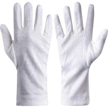 Mens Fourchette Polycotton Sewn Wrist Gloves - Size 10 (Pk-12)
