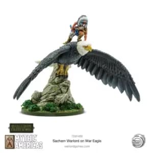 Tribal Nations Sachem Warlord Mounted on War Eagle