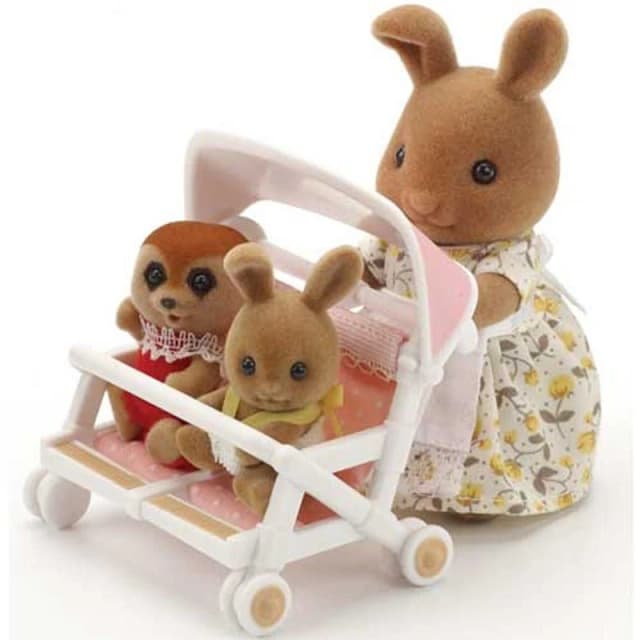Sylvanian Families Double Pushchair Multi unisex