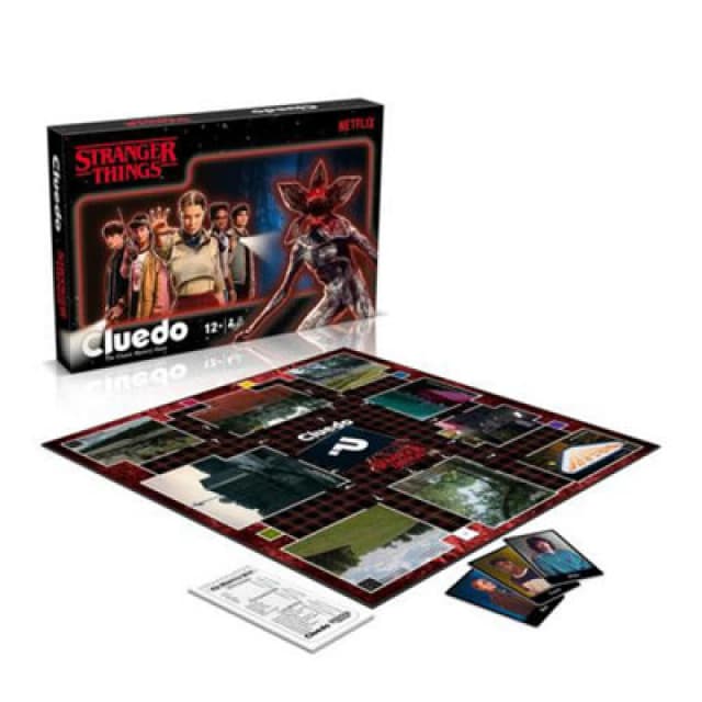 Winning Moves Stranger Things Cluedo Mystery Board Game perfect for 2-6 players and makes a great gift for fans aged 12 and up