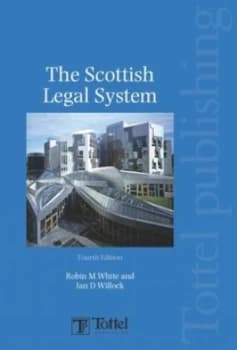 The Scottish Legal System by Ian D Willock Paperback