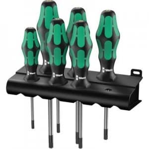 Wera 367/6 TORX Workshop Screwdriver set 6 Piece TORX socket