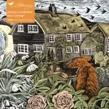 Adult Jigsaw Puzzle Angela Harding: Rose Cottage : 1000 Piece Jigsaw Puzzles
