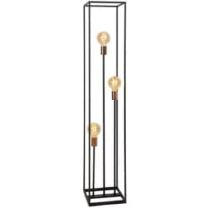 Lucide ARTHUR - Floor Lamp - 3xE27 - Black
