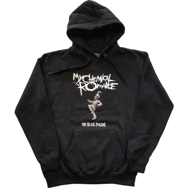 My Chemical Romance My Chemical Romance Men The Black Parade Cover Hoodie Size: large Black L Male 5063300407325