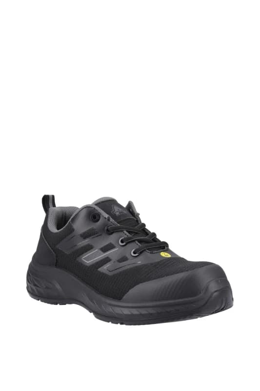 Amblers Safety Amblers Safety Men AS712C Safety Trainer in Black Size: 4 Black 4 Male 5038601091467