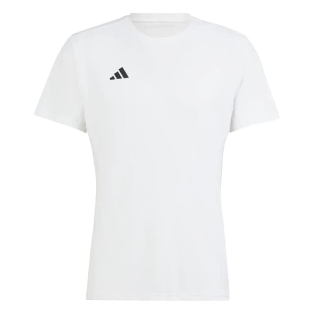 adidas Adizero Essentials Running T-Shirt Mens - White White L
