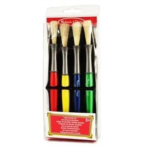 Melissa and Doug Large Paint Brush Set