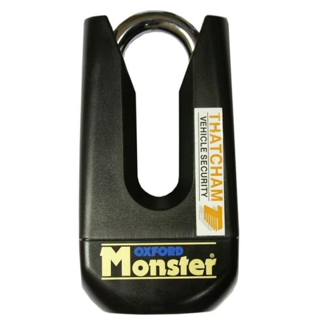 Oxford Monster Disc Lock Black Black