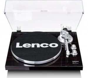LENCO LBT-188 Belt Drive Bluetooth Turntable - Walnut
