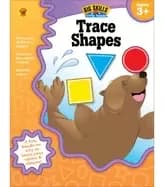 big skills for little handsr trace shapes workbook learning shapes colors f