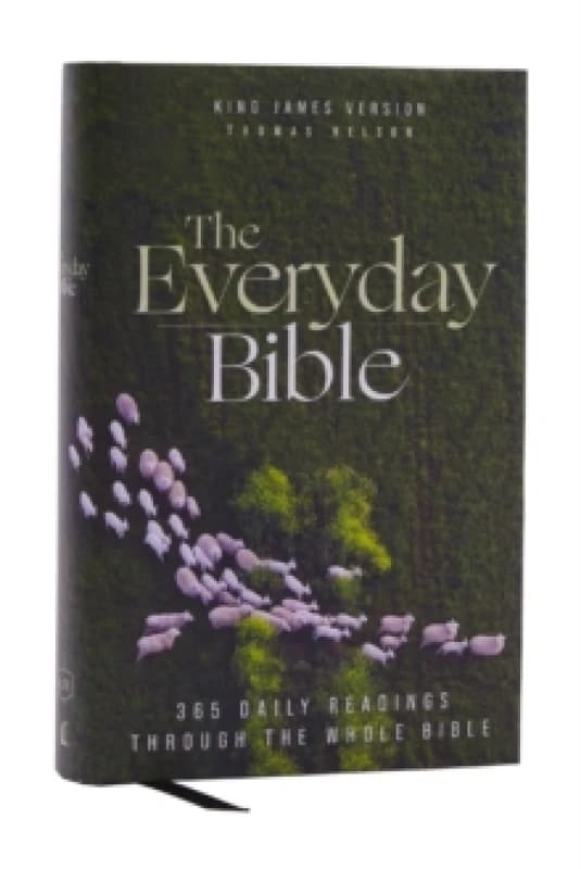 KJV, The Everyday Bible, Hardcover, Red Letter, Comfort Print. Hardback. By Thomas Nelson Books