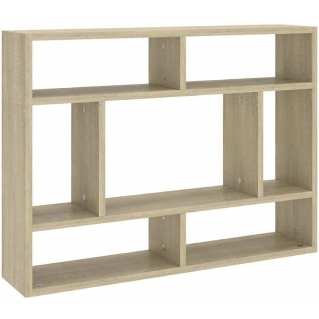 VIDAXL Vidaxl - Wall Shelf Sonoma Oak 75x16x55cm Engineered Wood 8720286586273