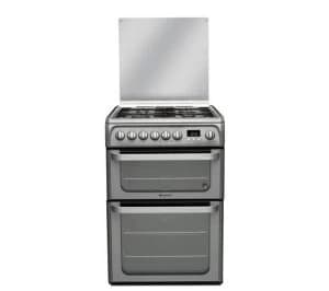 Hotpoint HUD61G Dual Fuel Cooker