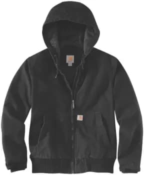 Carhartt Washed Duck Active Ladies Jacket, black, Size L for Women, black, Size L for Women