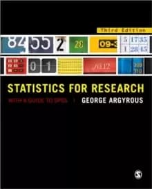 Statistics for Research : With a Guide to SPSS