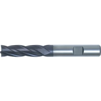 16MM HSS-Cobalt PM L/S Weldon High Helix End Mill TiAlN - Swisstech