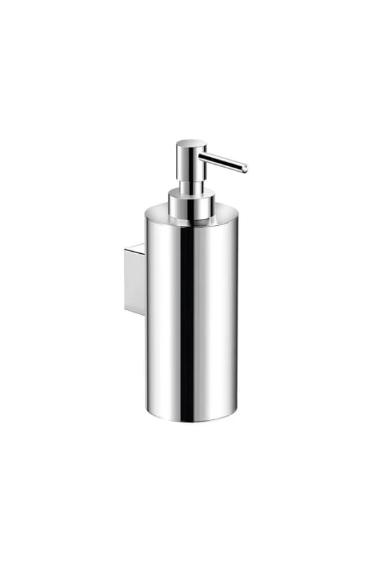 Cosmic Wall Mounted Soap dispenser 240ml Chrome Steel Architect Collection in Silver Silver Unisex