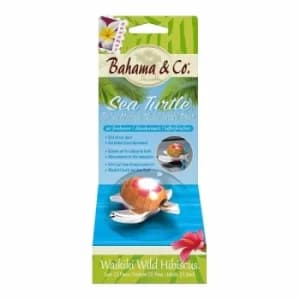Bahama & Co Air Freshener Sea Turtle Bobble Head Waikiki Wild Hibiscus (Case Of 4)