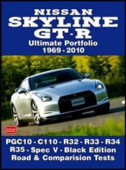 Nissan Skyline Gt-R Ultimate Portfolio 1969-2010 by R M Clarke Paperback