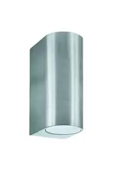 Outdoor Up Down Wall 2 Light Cast Aluminium IP44 GU10