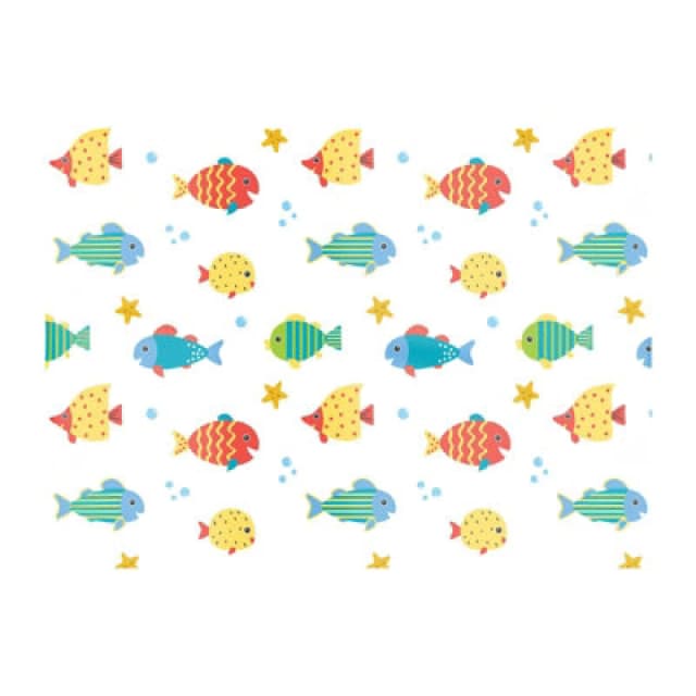 Warren Reed Designer Swimming Fish Glass Chopping Board