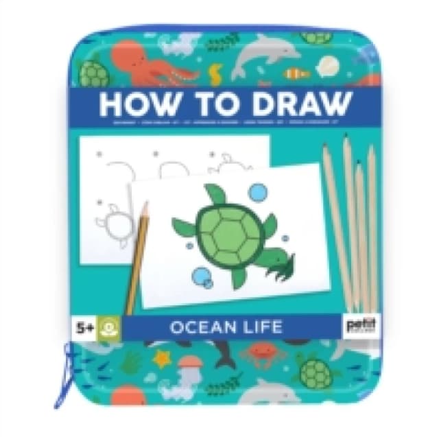 How to Draw Ocean Life Kit