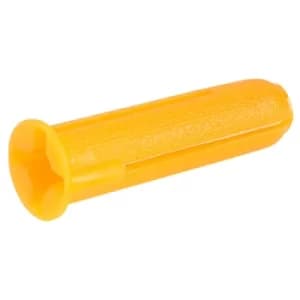 Schneider Electric 1090600 TPA1 Economy Wall Plugs Yellow (Pack of...